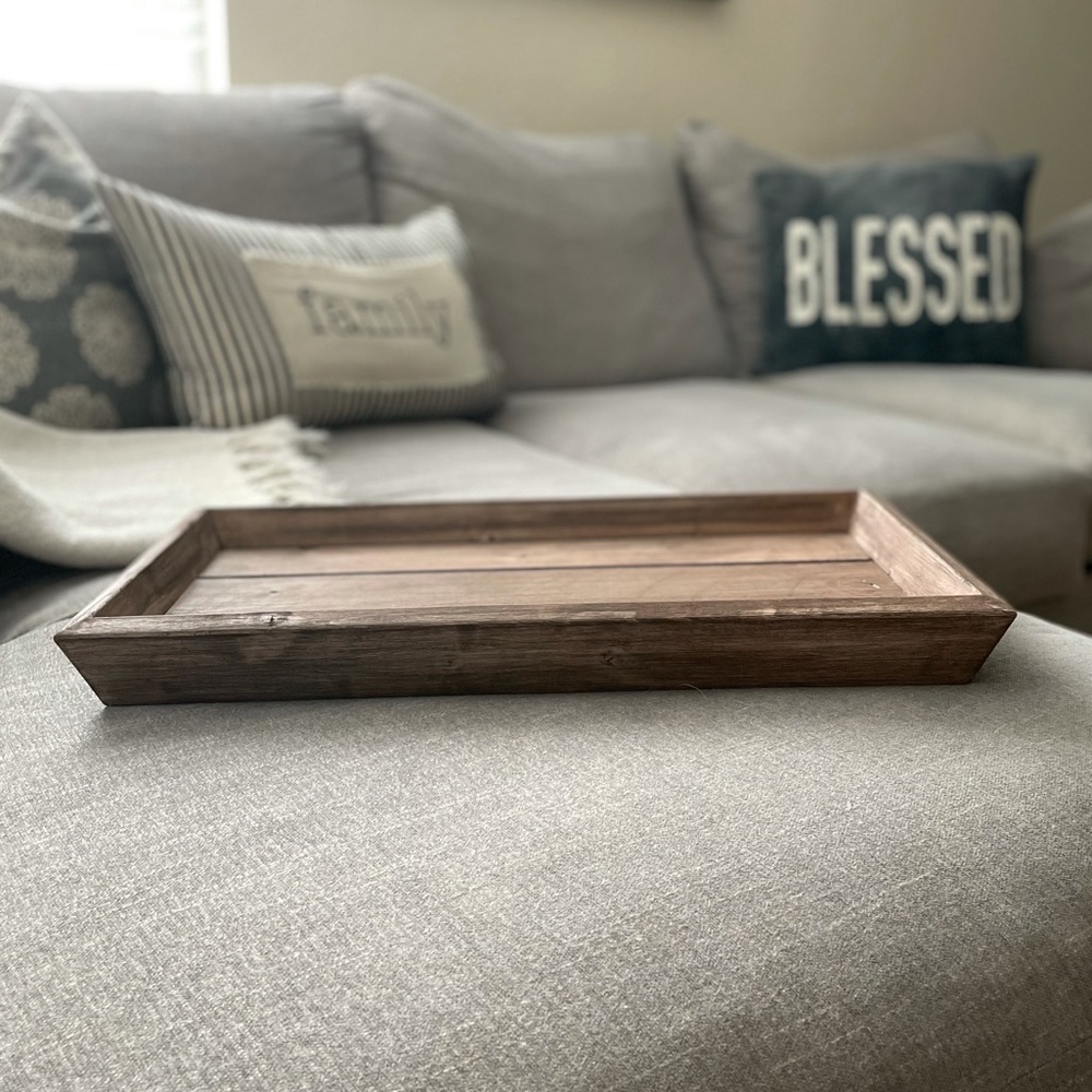 Handmade Serving Tray Salvaged Reclaimed Wood